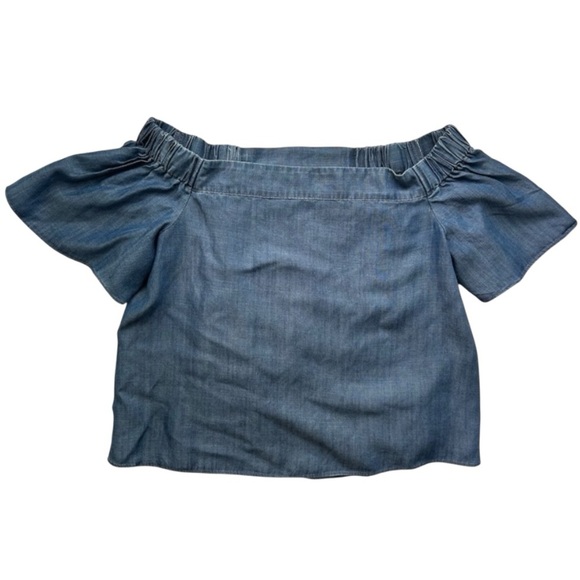 vestique Tops - Women’s Vestique Denim Crop Top Medium